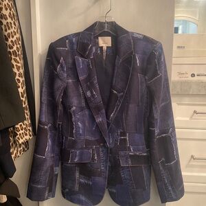 Cinq a Sept patchwork blazer